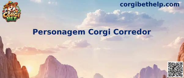 Personagem Corgi Corredor
