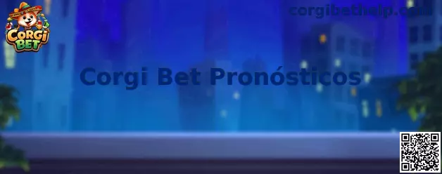 Interfaz ilustrativa de Corgi Bet Pronósticos