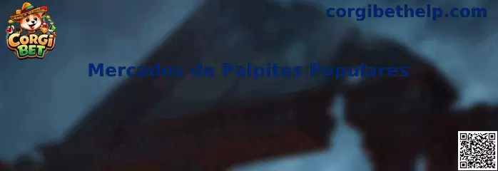 Mercados de Palpites Populares de Corgi Bet