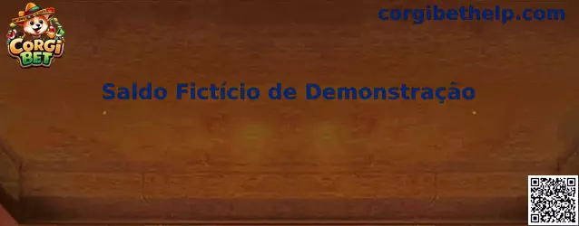 Saldo Fictício de Demonstração