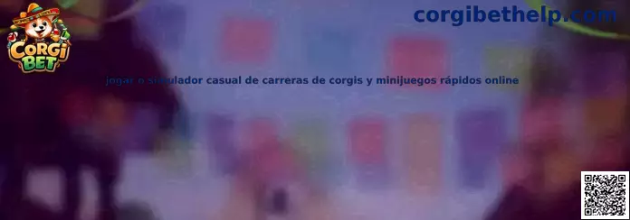 Simulador casual de carreras de corgis y minijuegos rápidos online